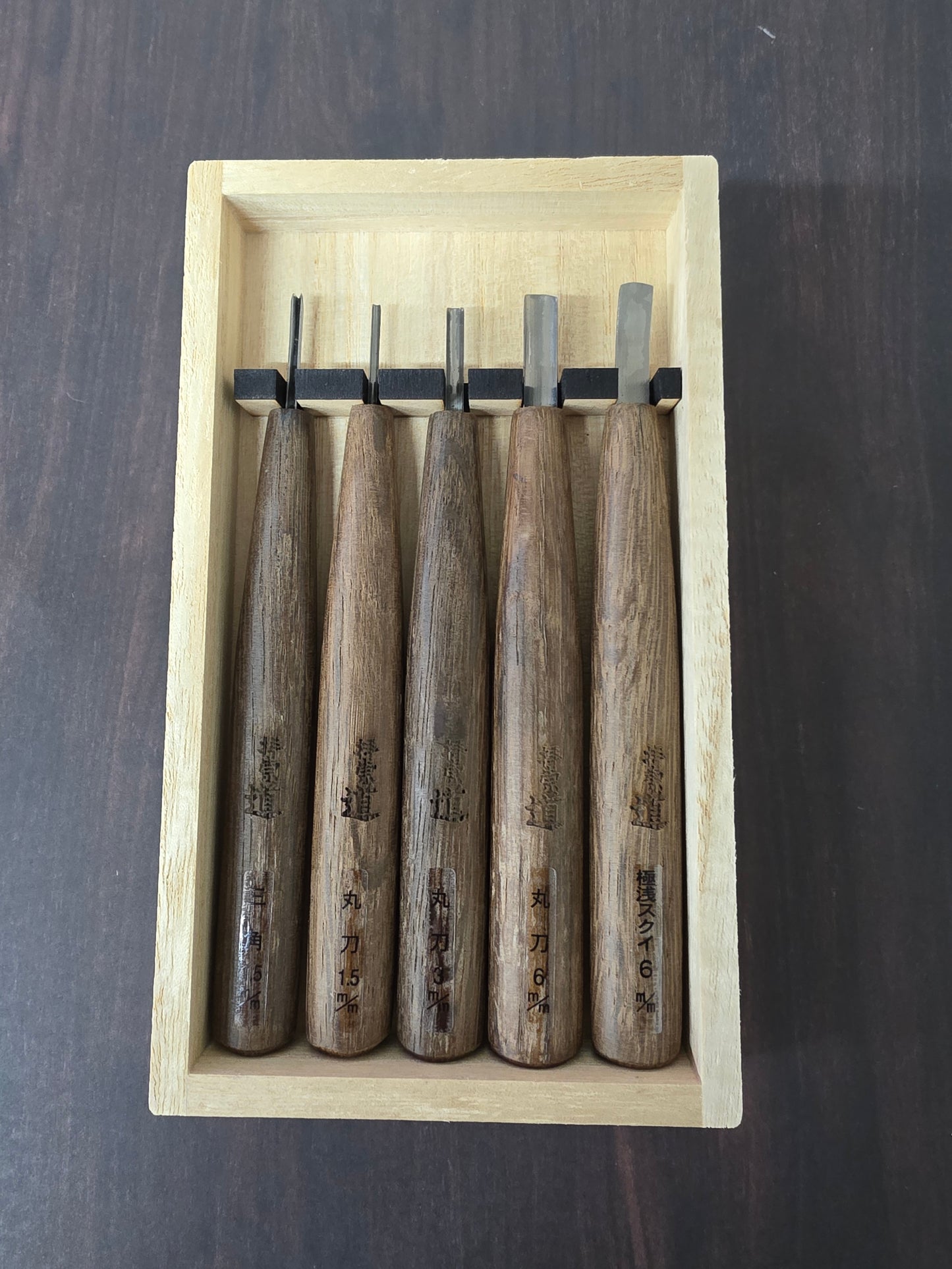 5-Piece Linocut Carving Knife Set - High-Speed Steel Blade
