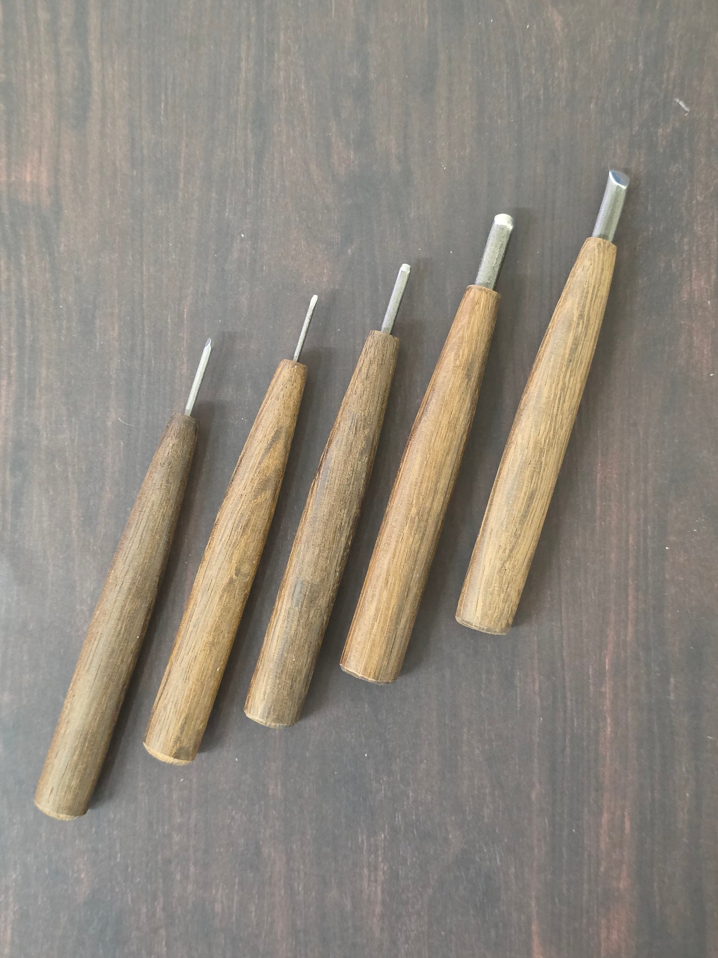 5-Piece Linocut Carving Knife Set - High-Speed Steel Blade