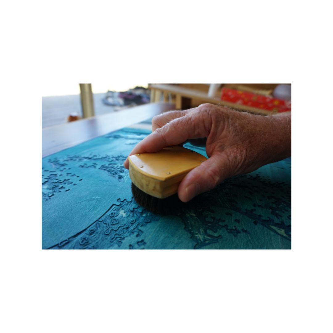Woodblock Printing Brush 10 Pieces Set
