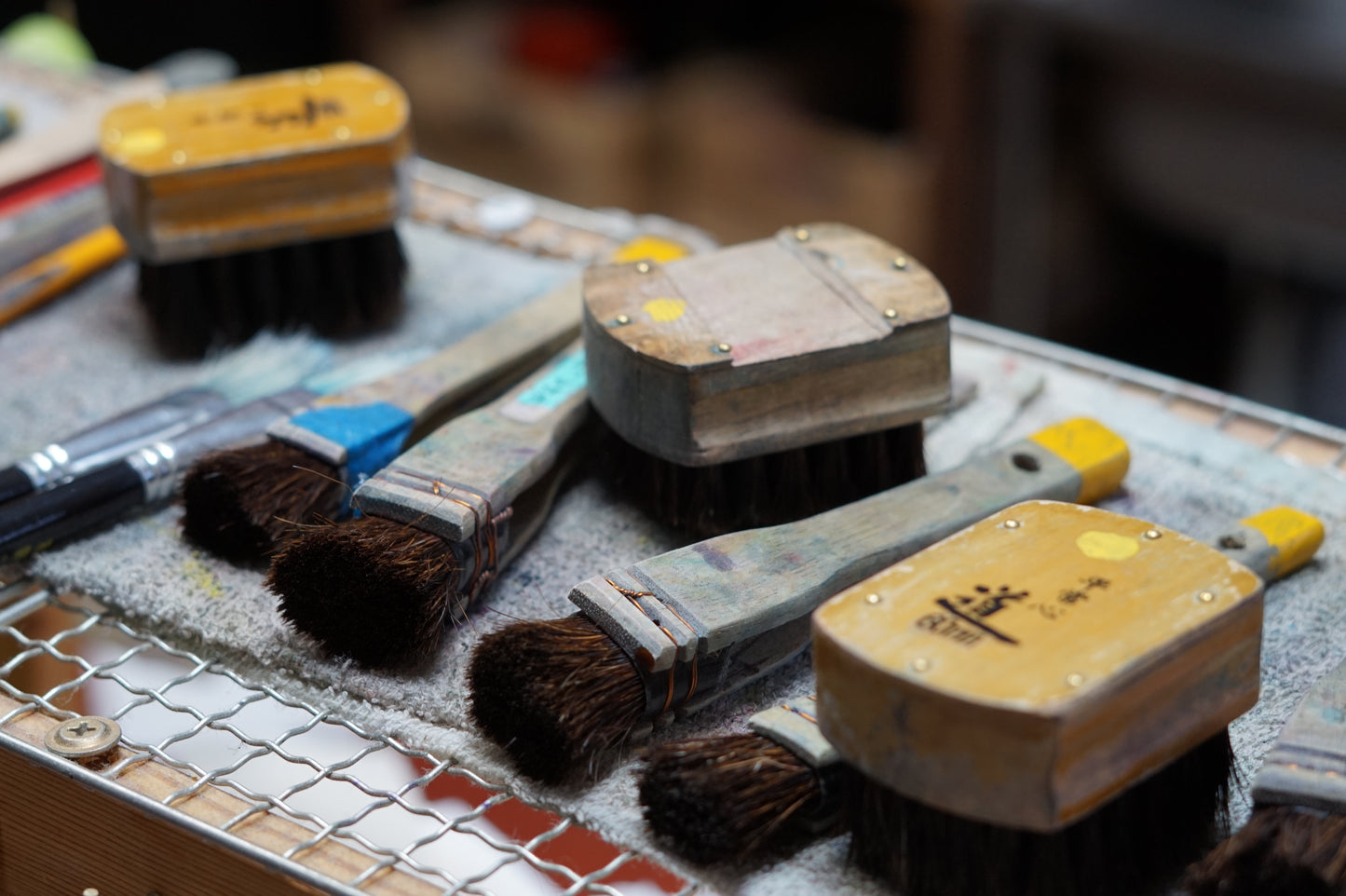 Woodblock Printing Brush 10 Pieces Set