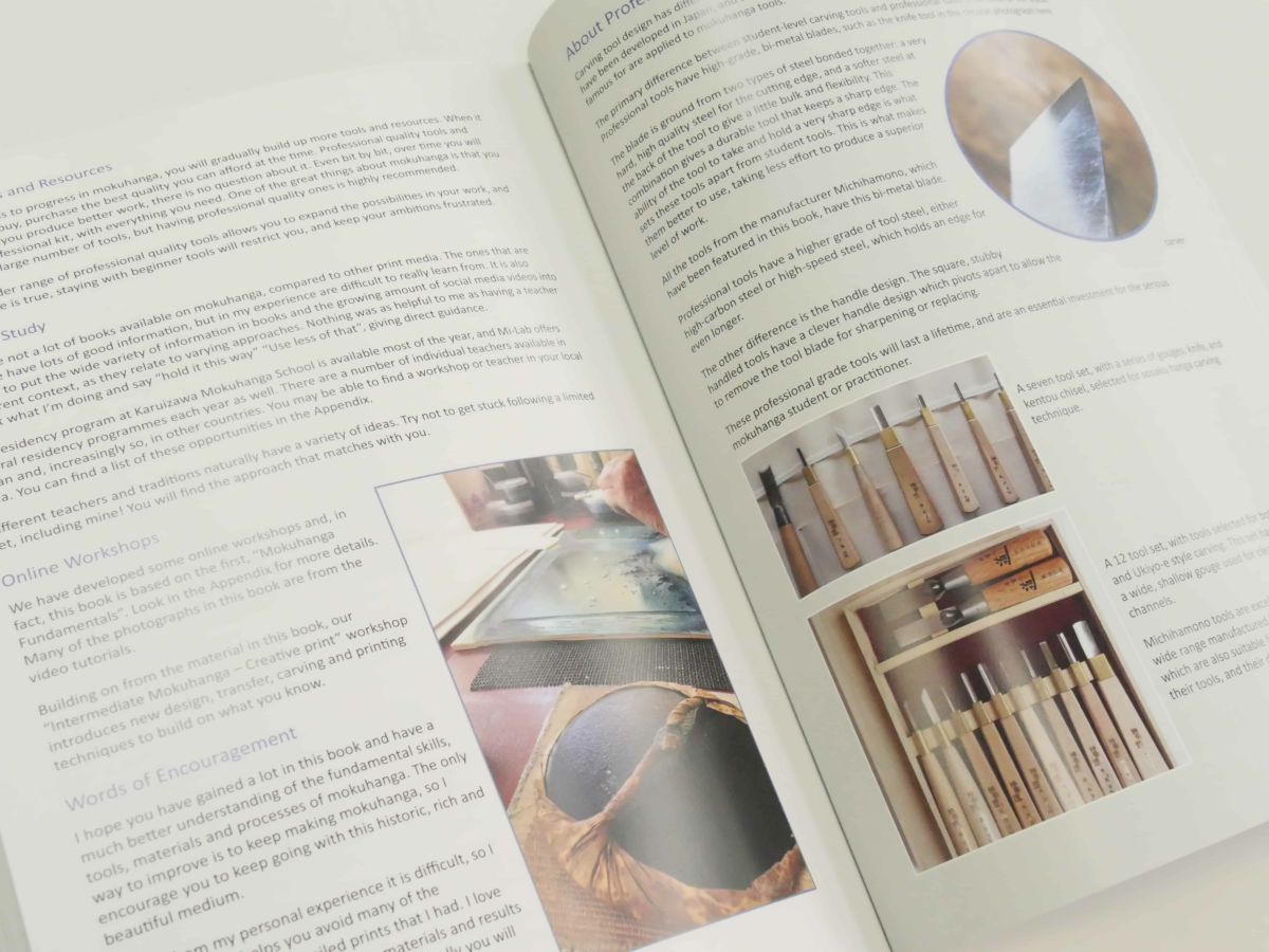 Terry's 3-Book Set for Mokuhanga (Woodblock Printing)