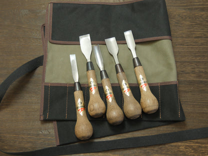 Woody Chisel 5 Pieces Set