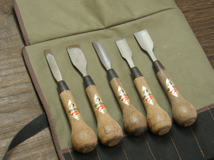 Woody Chisel 5 Pieces Set