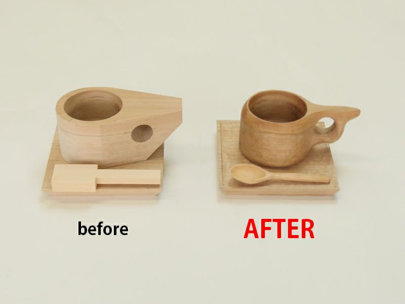 Kuksa Wooden Mug Crafting Kit
