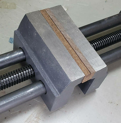 Double-screw Vise with Wooden Cover