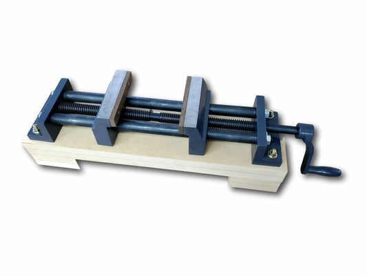 Double-screw Vise with Wooden Cover