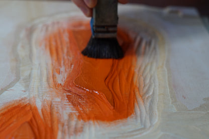 Woodblock Printing Brush 10 Pieces Set