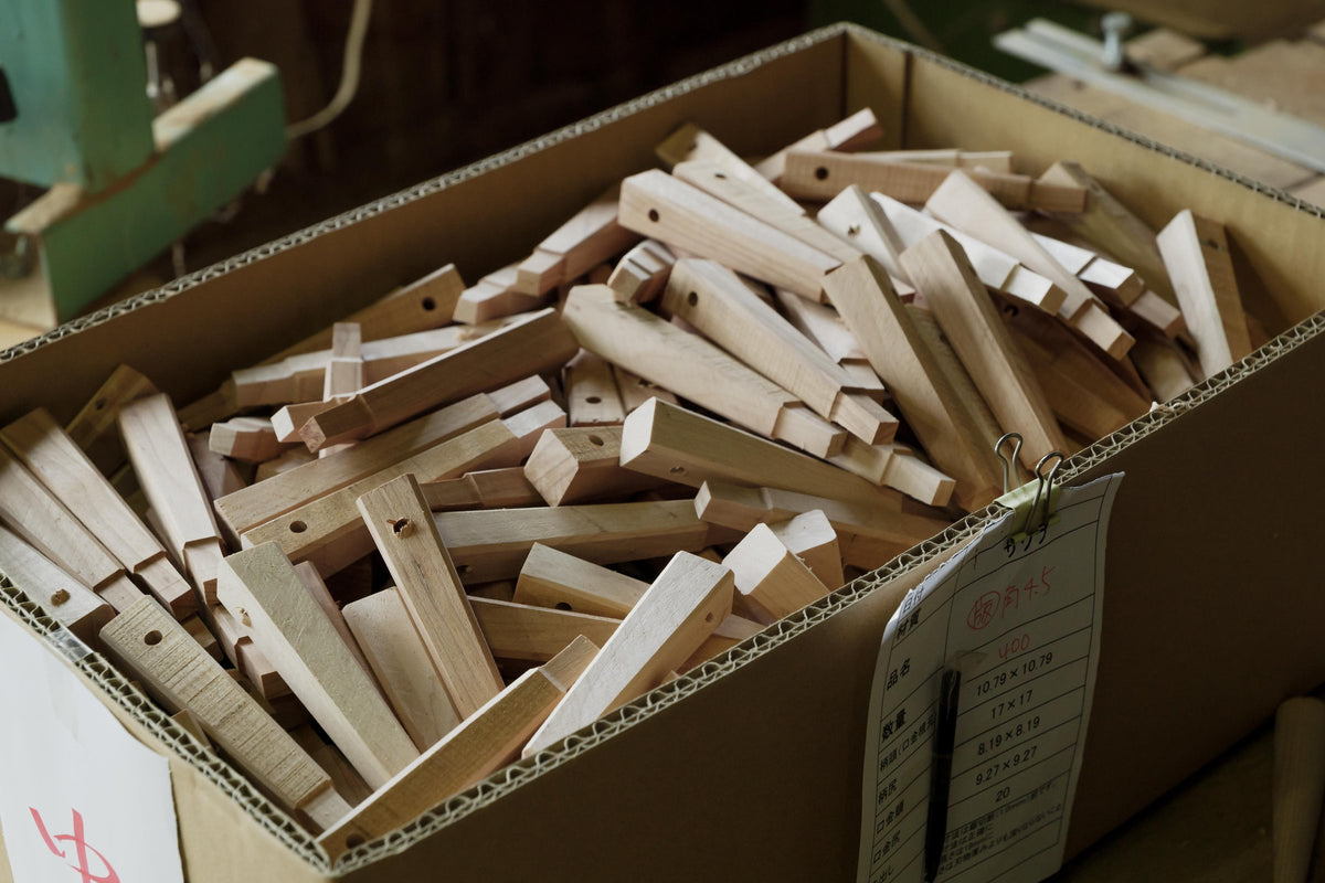 Wooden handle blanks for woodblock carving knives